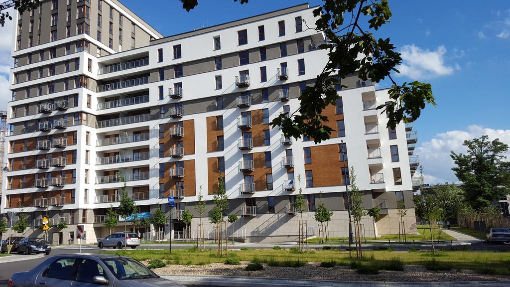 Lodz Fabryczna Apartament Exterior foto
